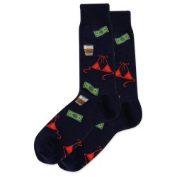 HotSox Bachelor Party Socks, Navy, 1 Pair, Men Shoe 6-12.5 HotSox Bachelor Party Socks, Navy, 1 Pair, Men Shoe 6-12.5