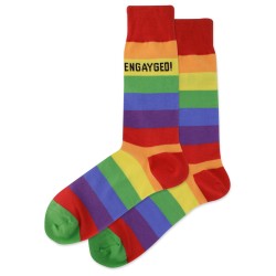 HotSox Engayged Socks, Multi, 1 Pair, Men Shoe 6-12.5 HotSox Engayged Socks, Multi, 1 Pair, Men Shoe 6-12.5
