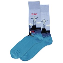 HotSox Rio Socks, Periwinkle, 1 Pair, Men Shoe 6-12.5 HotSox Rio Socks, Periwinkle, 1 Pair, Men Shoe 6-12.5