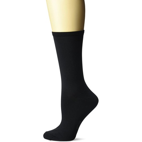 HotSox Womens Solid Trouser Socks, Black, 1 Pair, Womens Shoe 4-10 HotSox Womens Solid Trouser Socks, Black, 1 Pair, Womens Shoe 4-10