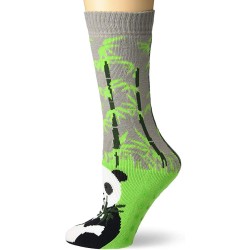 K. Bell Panda Tube Slipper Socks 1 Pair, Gray Heather, Women's  Size Shoe 9-11
