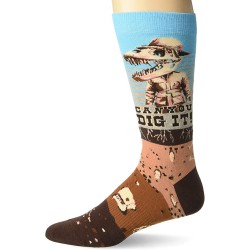K. Bell Men's Diggin It 1 Pair, Brown, Men's  Size Shoe 10-13