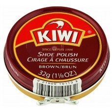 Kiwi Shoe Polish, Brown, 1.125 Ounces