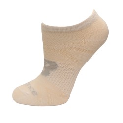 New Balance No Show Socks, White, (L) Ladies 10-13.5/Mens 8.5-12.5, 6 Pair