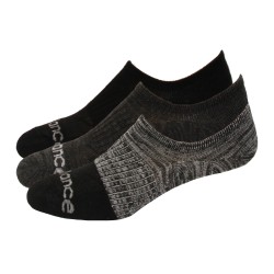New Balance Active Sport Liner Socks, Black, (M) Ladies 6-10/Mens 6-8.5, 3 Pair
