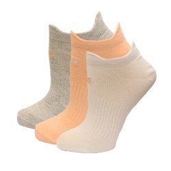 New Balance Low Cut Flatknit Socks, Assorted Colors 1, (M) Ladies 6-10/Mens 6-8.5, 3 Pair
