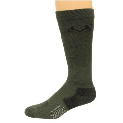 RealTree Insect Shield Over the Calf Socks, 1 Pair, Medium (W 6-9 / M 4-9), Olive