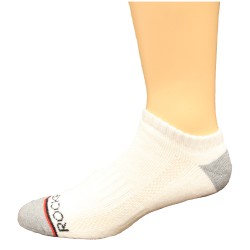 Rockport Men's No Show Socks 4 Pair, White, Men's 8-12