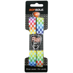 Sof Sole Novelty - Dog Bone, Rainbow Check, 45 Inch