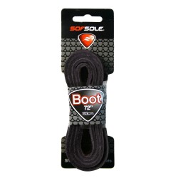 Sof Sole Boot Round, Black Leather, 72 inch Sof Sole Boot Round, Black Leather, 72 inch