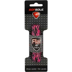 Sof Sole Novelty - Dog Bone, Flames Blk/Pink, 45 Inch