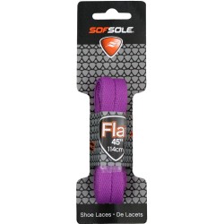 Sof Sole Bright Flat - Dog Bone,  Bright Purple, 45 Inch