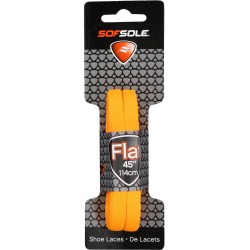 Sof Sole Bright Flat - Dog Bone,  Bright Orange, 45 Inch