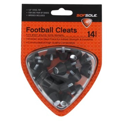 Sof Sole Football Cleats Nylon 1/2 inch