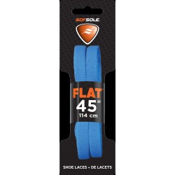 Sof Sole Athletic Flat Shoe Lace (Blue, 45-Inch)