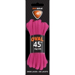 Sof Sole Athletic Oval Shoe Lace (Fuchsia, 45-Inch)