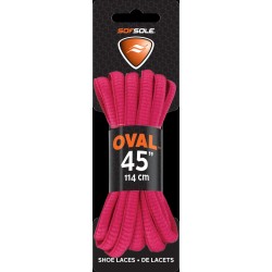Sof Sole Athletic Oval Shoe Lace, Neon Pink, 45-Inch