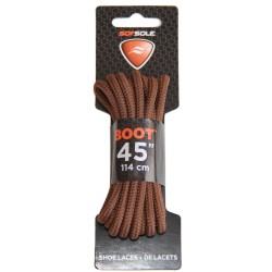 Sof Sole Boot Round, Light Brown Waxed, 45 inch