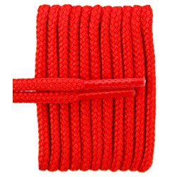 FeetPeople High Quality Round Laces For Boots And Shoes, Red