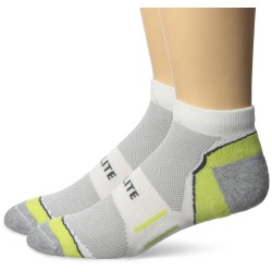 Top Flite Half Cushion Low Cut Socks, Green, (L) W 9-12 / M 9-13, 2 Pair