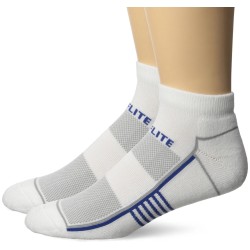 Top Flite Half Cushion Low Cut Socks, White, (L) W 9-12 / M 9-13, 2 Pair Top Flite Half Cushion Low Cut Socks, White, (L) W 9-12 / M 9-13, 2 Pair